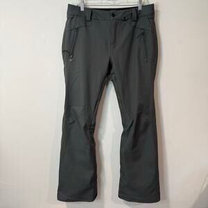 Volcom Women's Snow Pants Mountain Ski Snowboard Grey Waterproof Large
